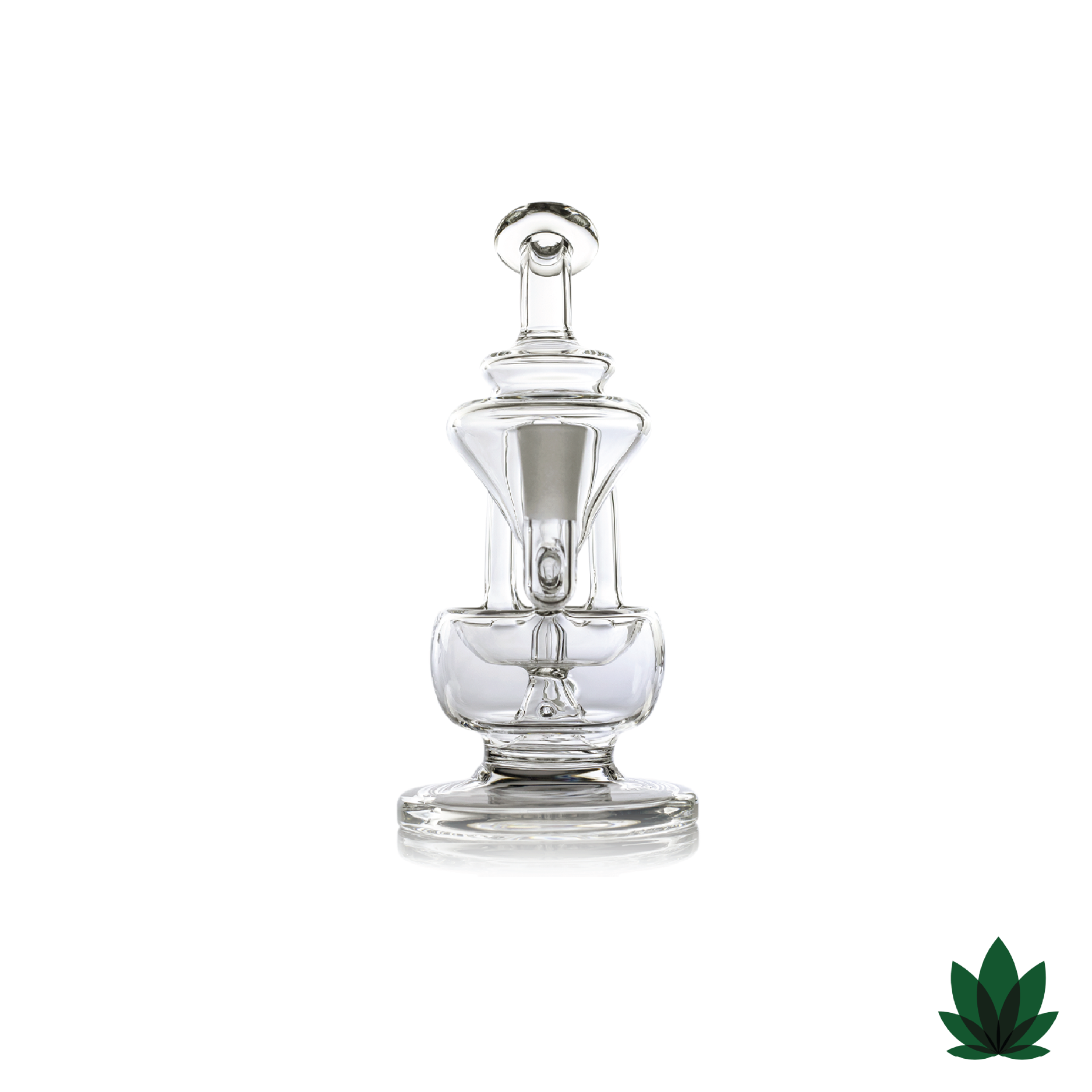Claude Mini Dab Rig Back Side
