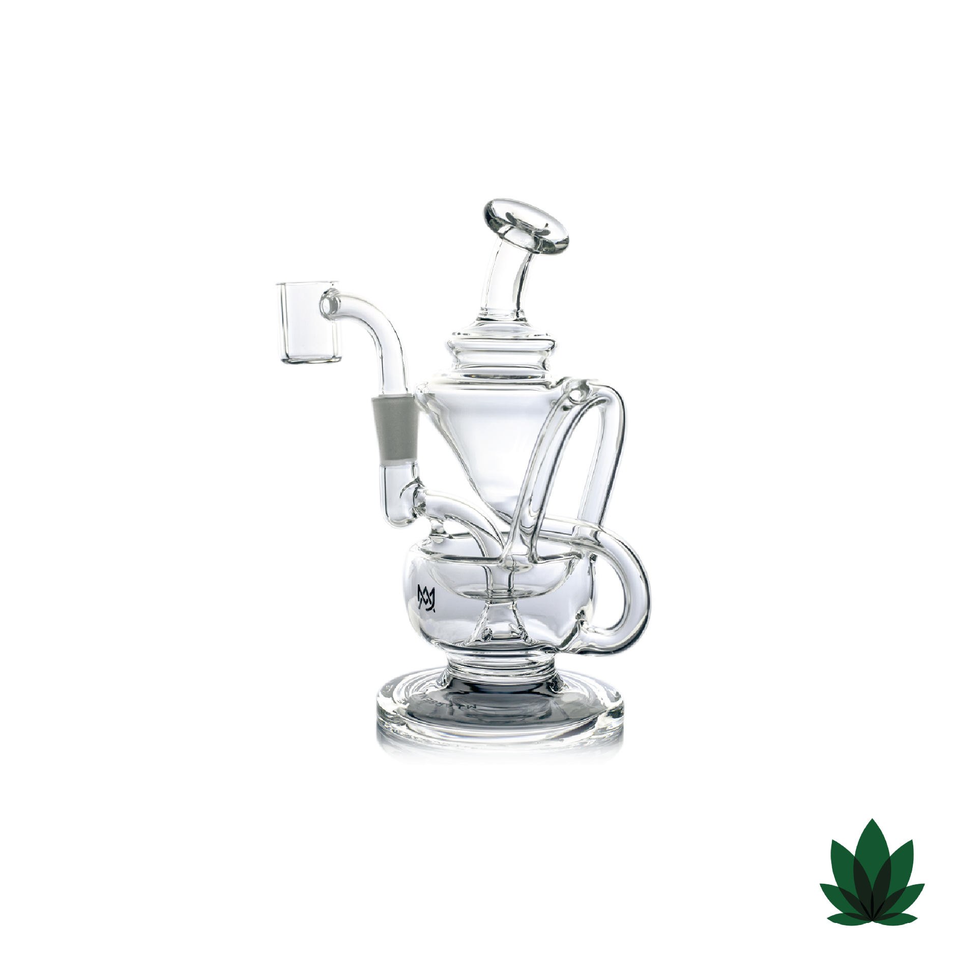 Claude Mini Dab Rig Side on