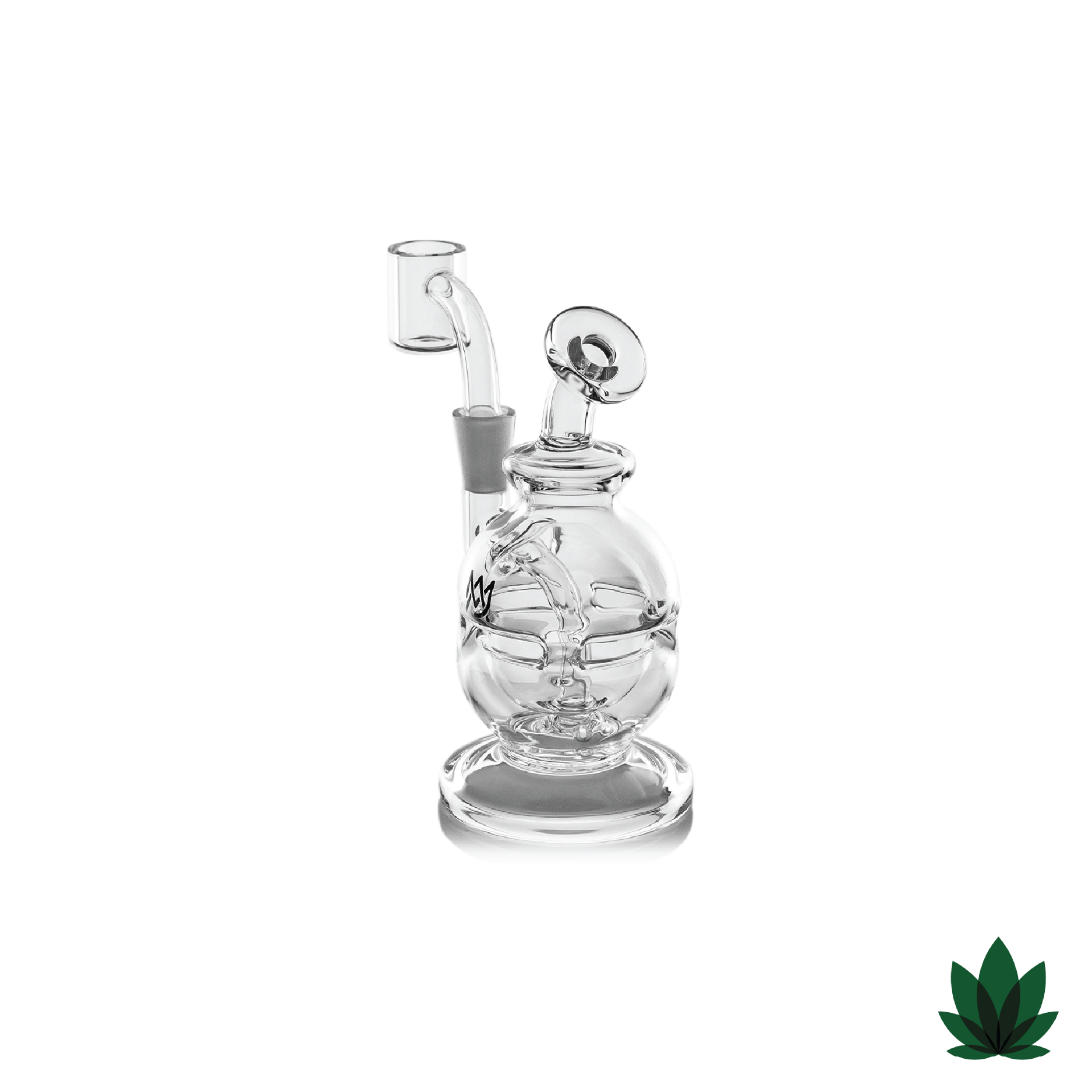 Royale Mini Dab Rig - The Angled View