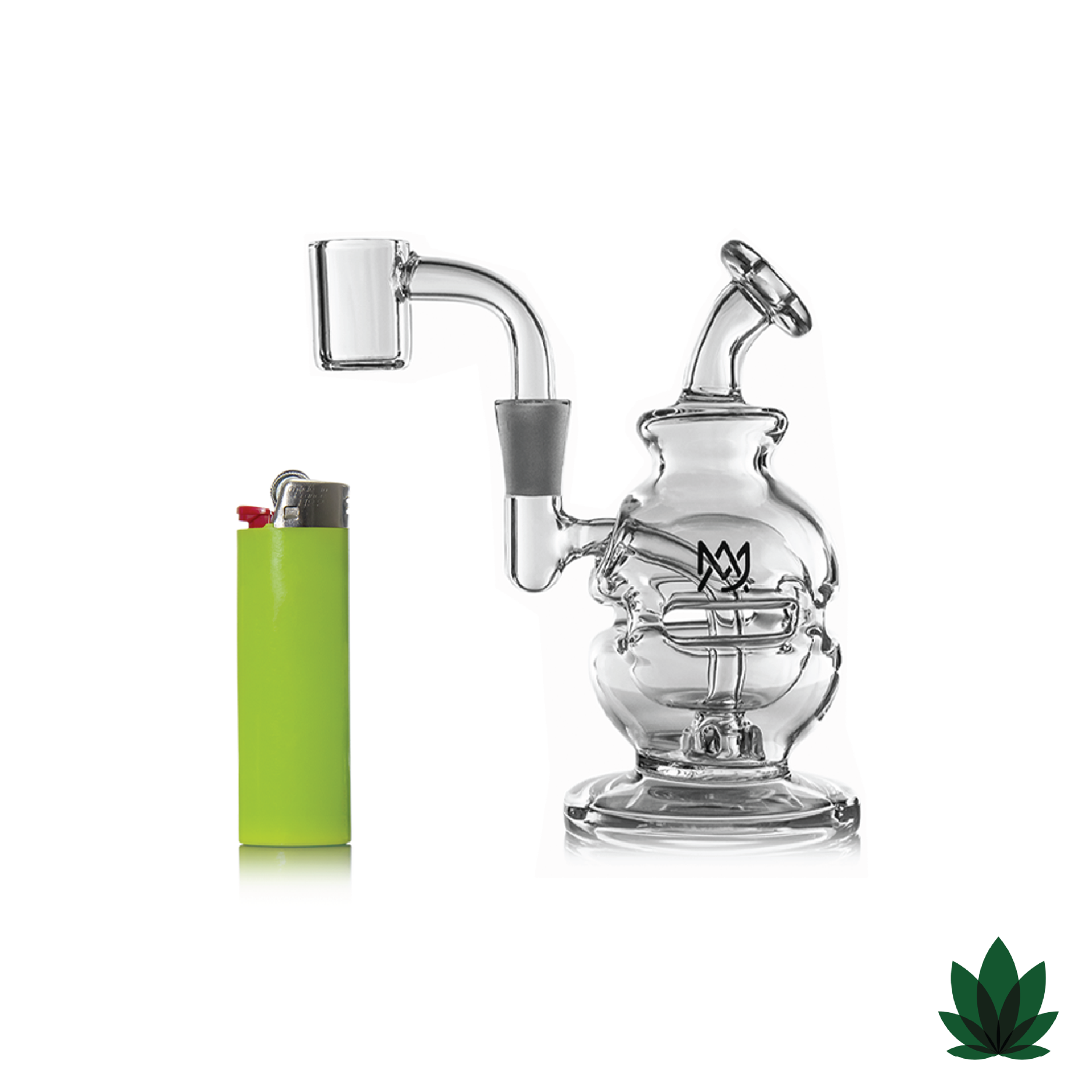 Royale Mini Dab Rig Size Comparison